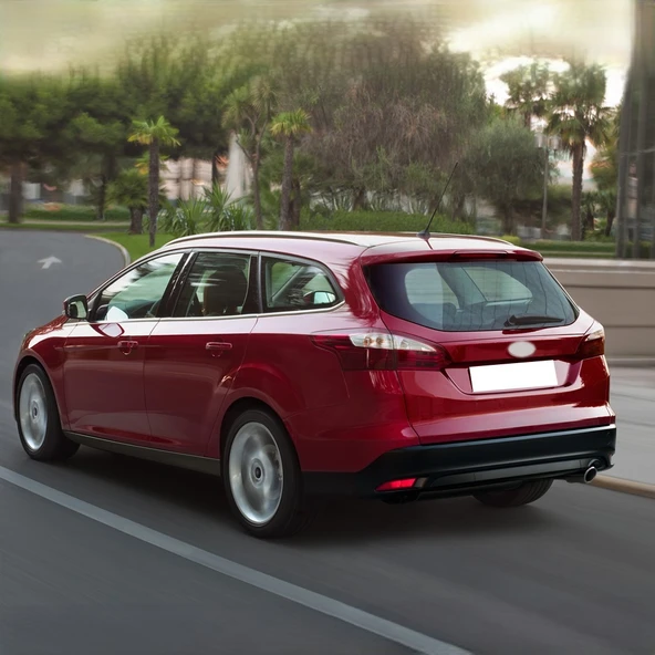 Ford Focus 3 Turnier 2011-2018 Bagaj Açma Düğmesi Plaka Lambalı - 2