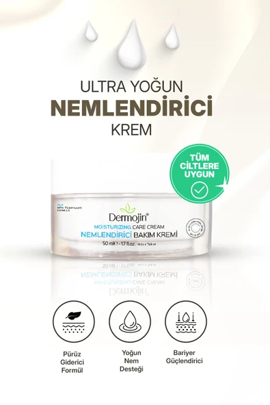 DERMOJİN Nemlendirici Bakım Kremi 50 ml