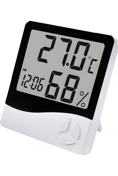 TEMPERATURE Derece Termometre Htc1 Isı Nem Alarm Mini Dijital Termometre Nem Ölçer Oda Sıcaklığı Iç Mekan Bebek