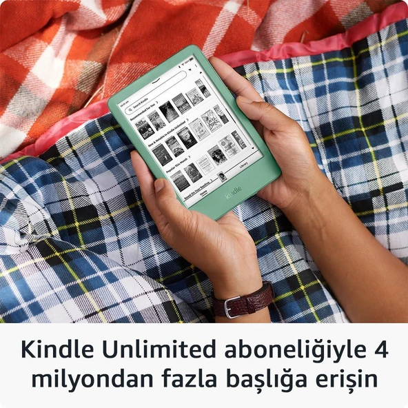Amazon Kindle Touch 16GB (2024) 11. Nesil 6" Siyah / Reklamsız E Kitap Okuyucu - 6