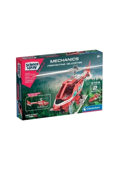 Clementoni Mekanik Laboratuvarı Firefighting Helikopter 75075