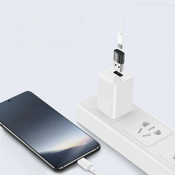 Joyroom S-H152 Adaptörü USB to Type-C Siyah - 5