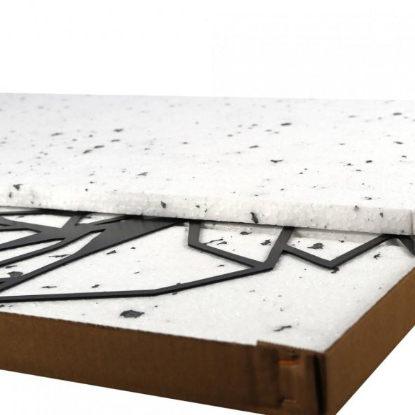 Allahın 99 İsmi Metal Tablo 50x50cm - 4