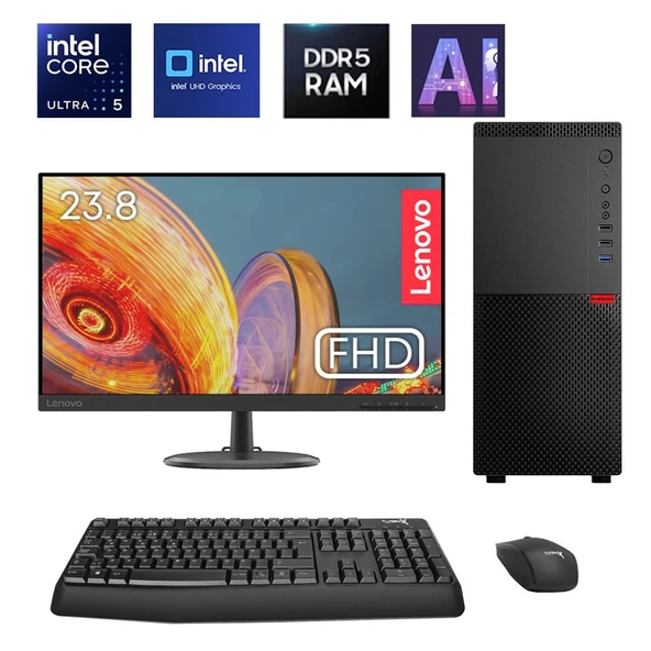 Turbox Intel Core Ultra 5 225 32GB DDR5 Ram 1TB NVMe Yapay Zekalı 23.8 inç FHD Ofis Hazır Sistem - 3