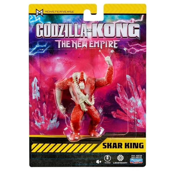 Godzilla ve Kong Mini Figür 8 cm - Skar King - Resim 2
