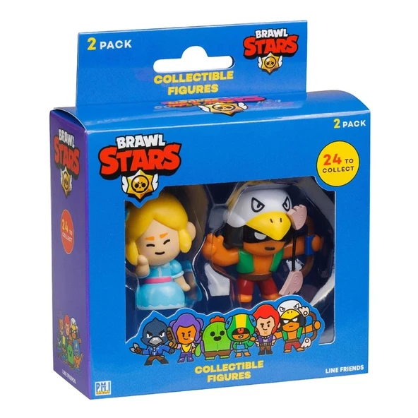 Brawl Stars 2'li Figür - Model 1 - 2