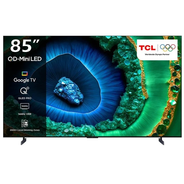 TCL 85C855GTV 4K MINI LED 85" GOOGLE TV ürün görseli 1