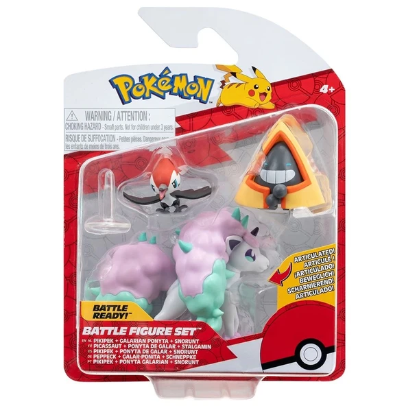 Pokemon Battle 3'lü Figür Seti PKW3053 - 2