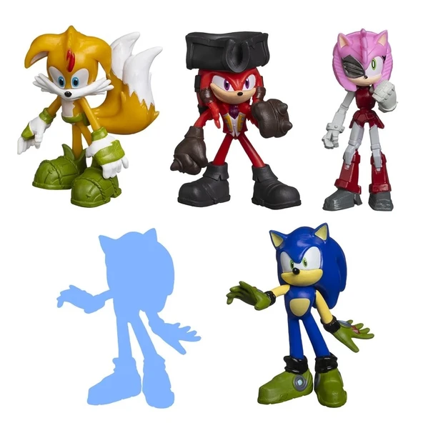 Sonic 5'li Figür Seri 2 SON2240 Model 3 ürün görseli