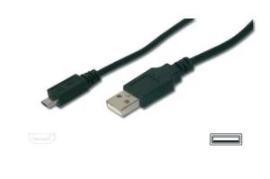 Digitus  AK-300110-030-S 3m USB A(E)=>Micro USB B( B(E)kablo