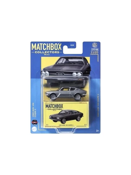 Matchbox Koleksiyon Araçlar GBJ48 - HVW06 1969 Audı 100 Coupe S ürün görseli
