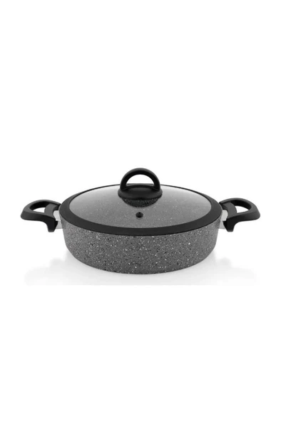 Cucina Granit Tencere Seti -7 Parça-gri - 3