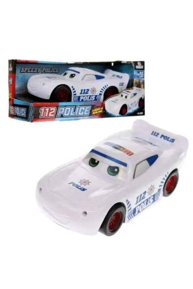 Mc Queen 112 Polis Arabası Pilli Işıklı Müzikli Araba