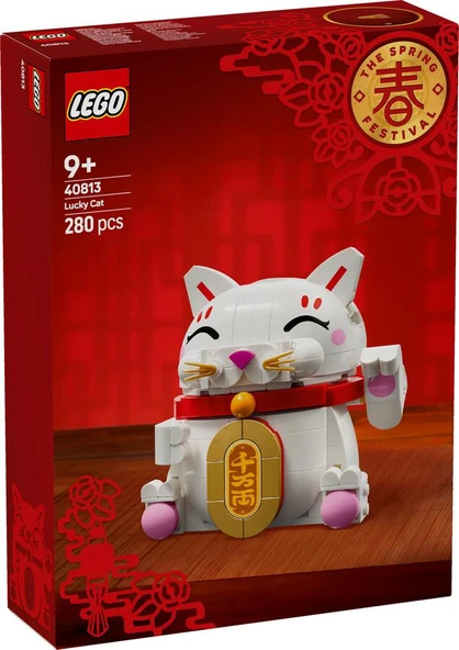 Lego iconic Şanslı Kedi 40813