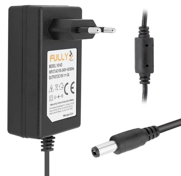 FULLY ADAPTÖR 1614C-D 16V 2A 5,5*2,5