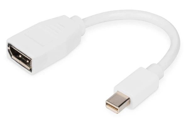 Digitus DB-340405-001-W 15cm Mini DP(E)=>DP (D)1.2 uyumlu