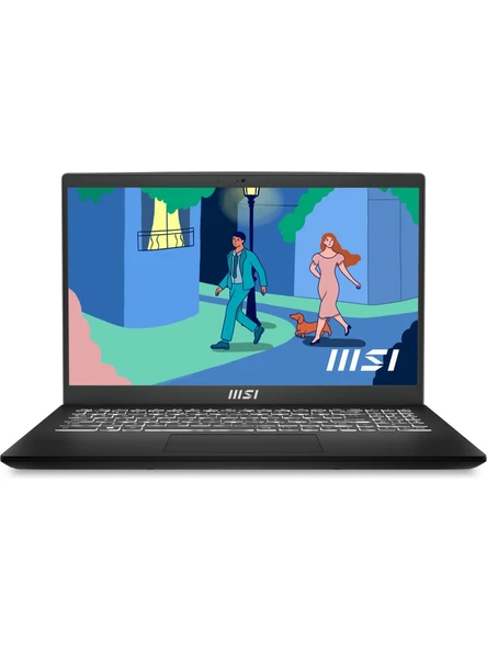 MSI Modern 15 B12MO-624XTR i5-1235U 8 GB 512 GB SSD Iris Xe Graphics 15.6" Full HD Notebook
