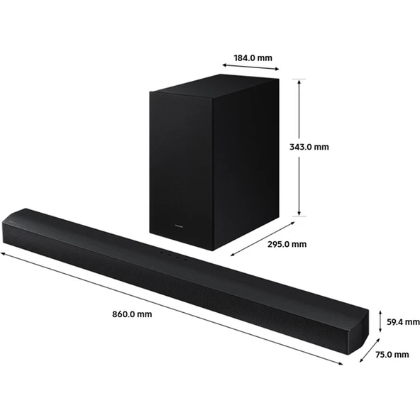 Samsung  HW-B650D Soundbar - 1