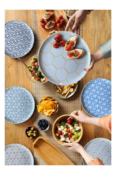 Porland Tamina 6 Kişilik Pasta Takımı 20cm
