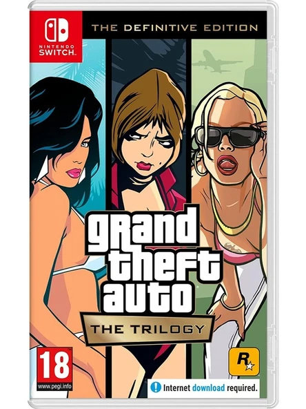 Nintendo Switch Gta The Trilogy The Definitive Edition ürün görseli 1