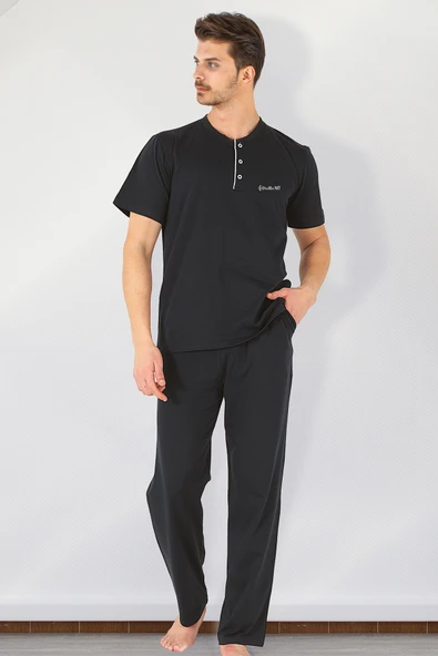 DoReMi 3 Parça Erkek Soft Doğal Pamuk Pijama Takımı - 2