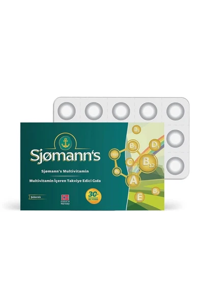 Sjomann's Multivitamin Tablet 30'lu - 1