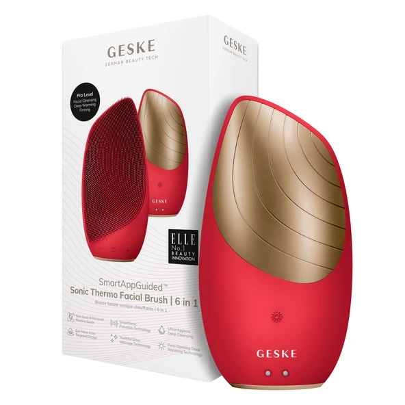 Titreşimli Yüz Temizleme ve Isılı Masaj Cihazı  Sonic Thermo Facial Brush