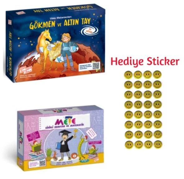 GİZEMLİ BAHÇE 3.SINIF GÖKMEN ve ALTIN TAY 10'LU HİKAYE - SİHİRLİ ANAHTAR VE METE MATİK 10'LU HİKAYE SETİ ürün görseli