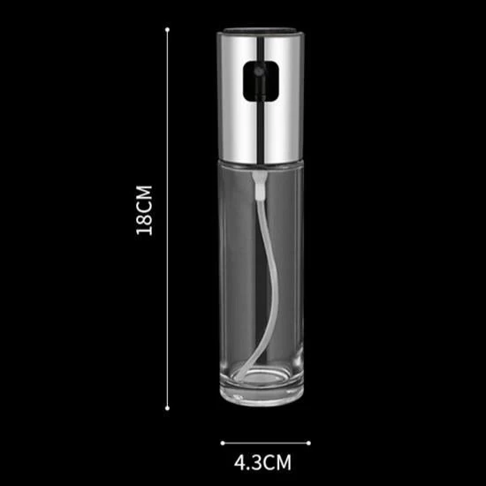 100ml Kapasiteli Şeffaf Spreyli Yağdanlık Sosluk Yağ Püskürtücü Yağ Şişesi - 5