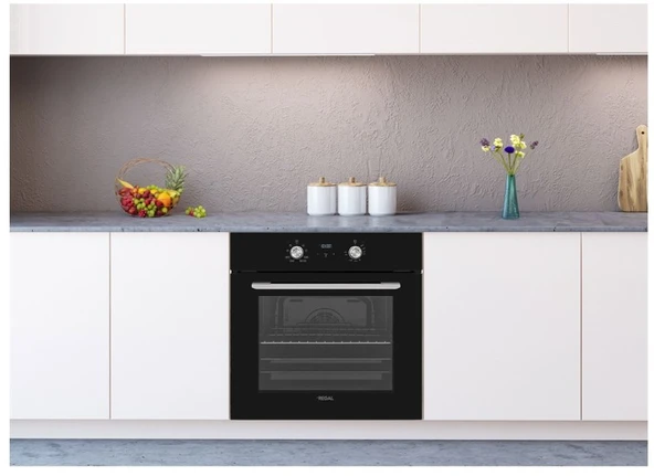 Regal AF 7965 SCY Siyah Ankastre Fırın - 5
