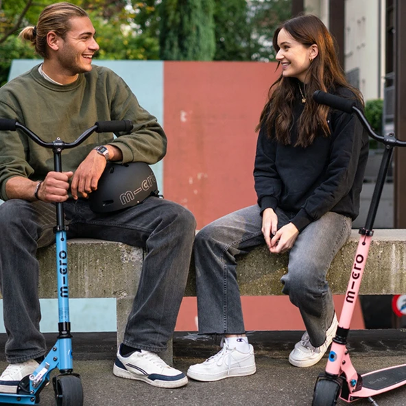 Micro Rocket Deluxe 2 Tekerlekli Scooter Alaskan Blue - 4