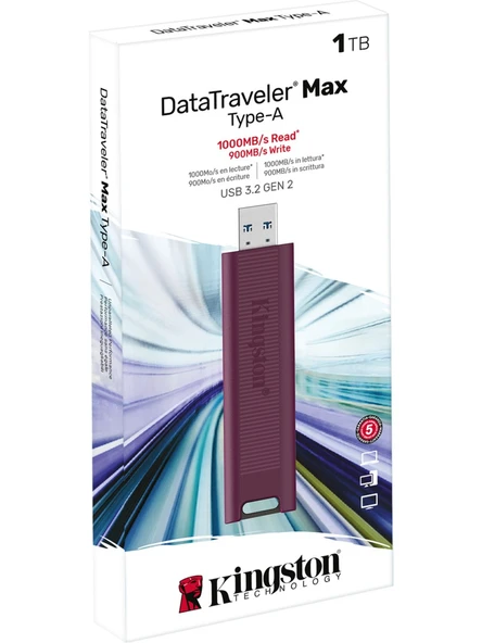 Kingston DataTraveler Max DTMAXA/1TB 1 TB Flash Bellek - 2
