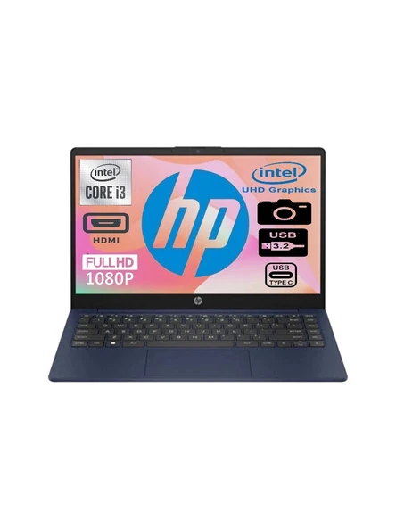 HP 14-EP0014NT 80D20EA i3-N305 8 GB 512 GB SSD UHD Graphics 14" Full HD Notebook