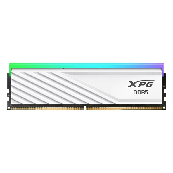 XPG Lancer Blade RGB 48GB (2x24GB) DDR5 6400Mhz CL32 AX5U6400C3224G-DTLABRWH Beyaz Dual Kit Ram - 2