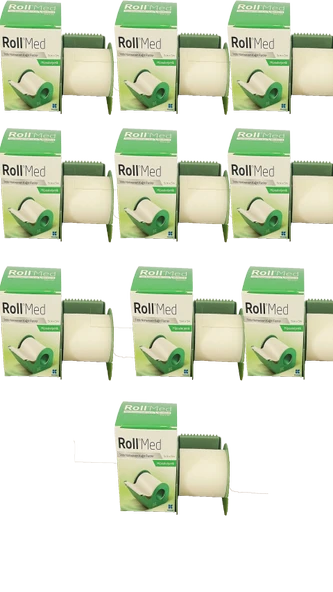 Rollmed 5cmx5m Kağıt Flaster 10 Kutu ürün görseli