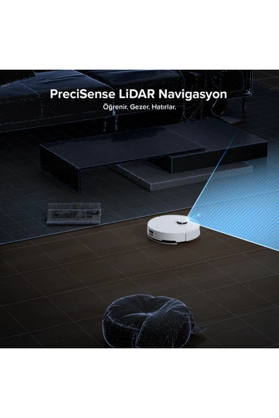 Roborock S8 Pro Akıllı Robot Süpürge Beyaz - 7