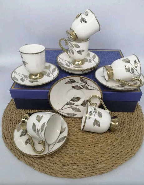 ŞNR 101781 Kahve Fincanı AİSA 6'LI 1X6