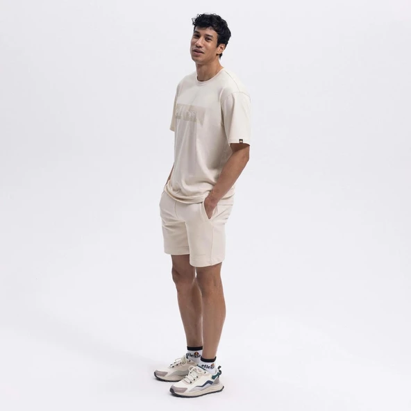 Ellesse Erkek Ekru Pamuklu Şort – EM135-1-ECR - 4