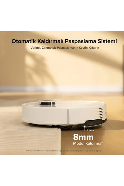 Roborock S8 Pro Akıllı Robot Süpürge Beyaz - 4