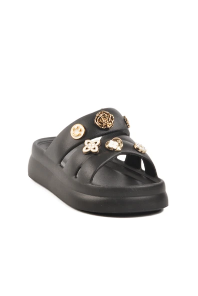 Ayakmod Siyah Eva Hafif Esnek Kadın Terlik 510 Z - 3