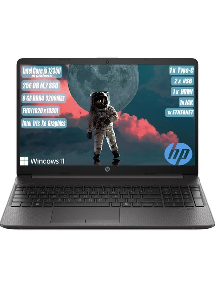 HP 250 INTEL CORE I5 1235U 8GB 256GB SSD W11H 15,6 9Y6U8AT