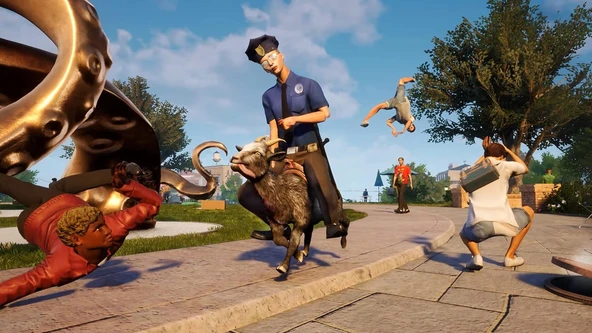 PS5 Goat Simulator 3 - Resim 5