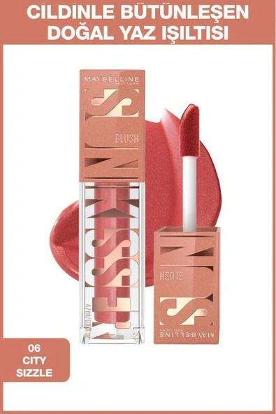 MAYBELLİNE NEW YORK Sunkisser Likit Allık - 06 City Sizzle