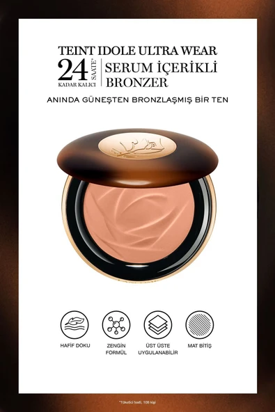 LANCOME Teint Idôle C.E. Skin Transforming Bronzer 02 Light 3614274110081