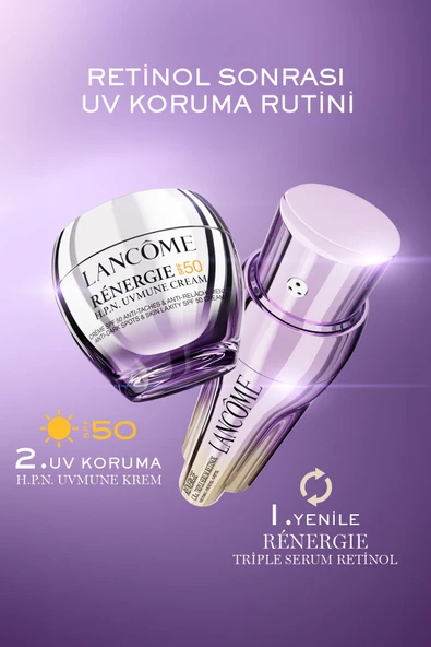 LANCOME Rénergie Triple Serum Retinol Saf Retinol, Saf C Vitamini, X Peptit 50 ml 3614274368116 - 8