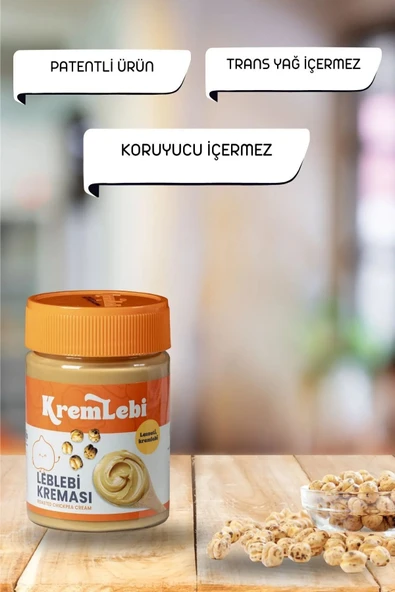 2'li Set Kahvaltılık Sürülebilir Katkısız 340gr Leblebi Kreması + Kakaolu Fındık Kreması 320gr - 5