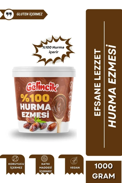 2'li Set Kahvaltılık Sürülebilir Katkısız 340gr Leblebi Kreması + Özel Hurma Ezmesi 1KG - 3