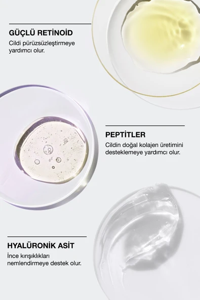 CLİNİQUE Smart Clinical Repair™ Çizgi Ve Kırışıklık Görünümü Karşıtı Serum 50ml | Retinoid, Hyalüronik Asit - Resim 4