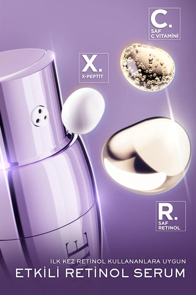 LANCOME Rénergie Triple Serum Retinol Saf Retinol, Saf C Vitamini, X Peptit 20 ml 3614274368109 - Resim 3