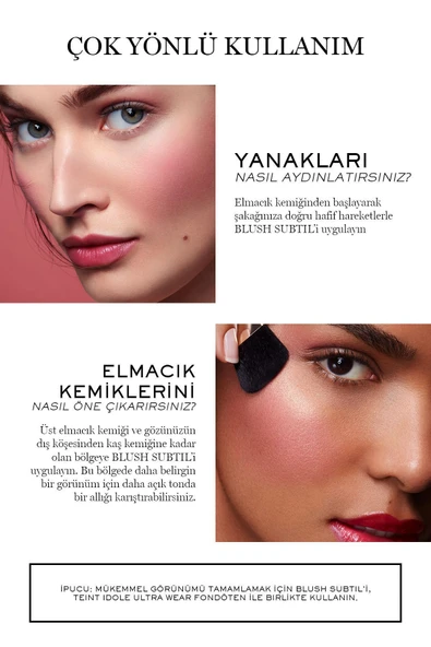 LANCOME Blush Subtil Allık 473 Keep Calm & Blush 3605971972829 - Resim 4